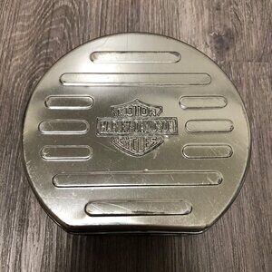 Harley-Davidson Motorcycles Tin Case Novelty Locking Metal Box Accessory Y2K